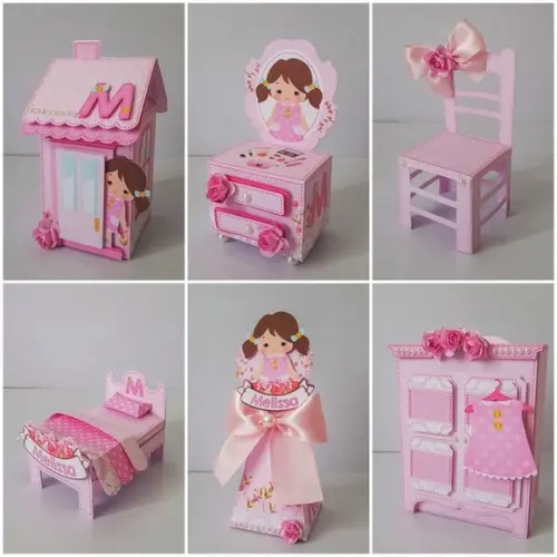 Arquivo de corte Casa de boneca *Studio/PDF*