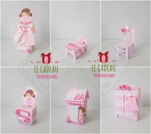 Arquivo de corte Casa de boneca Studio/PDF/PNG