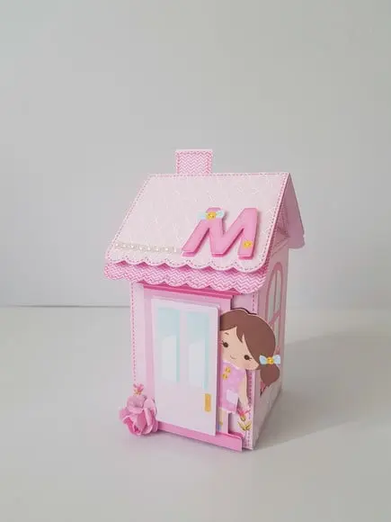 Arquivo de corte Casa de boneca Studio/PDF/PNG