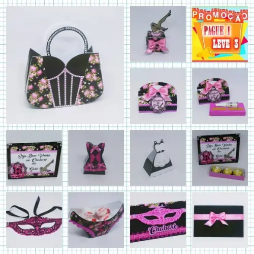 Arquivo de corte Chá de Lingerie *Studio*