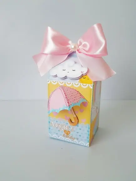Arquivo de corte chuva de amor menina Studio/PDF/PNG