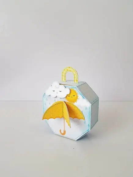 Arquivo de corte chuva de amor menino Studio/PDF/PNG