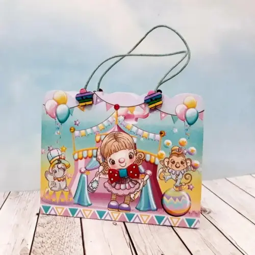 Arquivo de corte Circo Rosa/Menina *Studio/PDF*