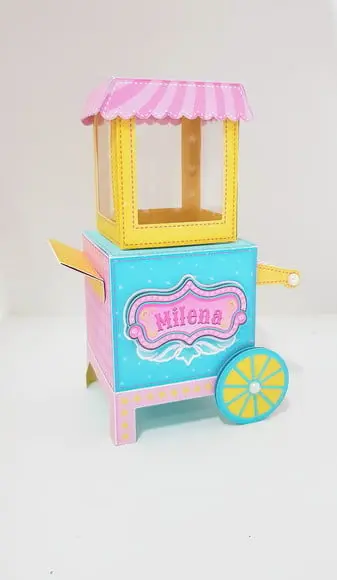 Arquivo de corte Circo Rosa/Menina *Studio/PDF/PNG*