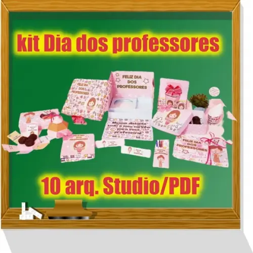 Arquivo de corte Dia dos professores *Studio/PDF