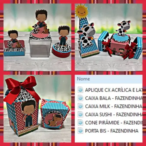 Arquivo de corte Fazendinha Menino *Studio/JPG