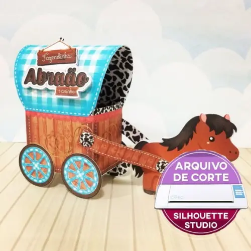 Arquivo de corte Fazendinha menino *Studio/PDF/PNG