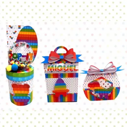 Arquivo de corte Fidget toys Pop It *Studio/PDF*