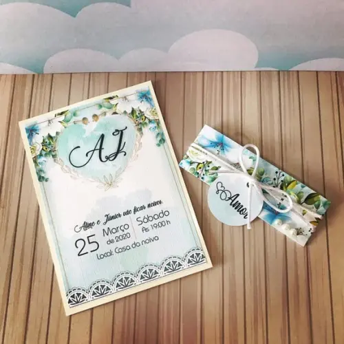 Arquivo de corte Floral azul Studio/PDF/PNG