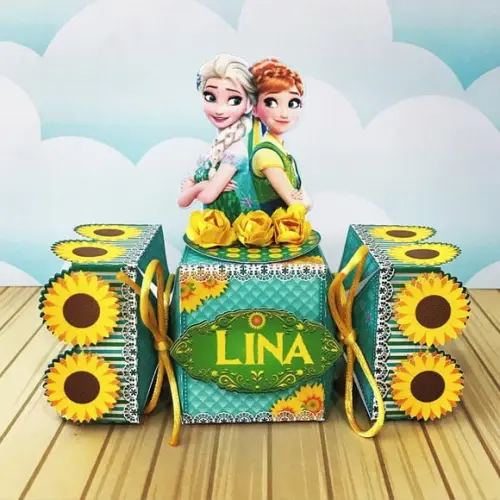 Arquivo de corte Frozen Fever Studio/PDF/PNG