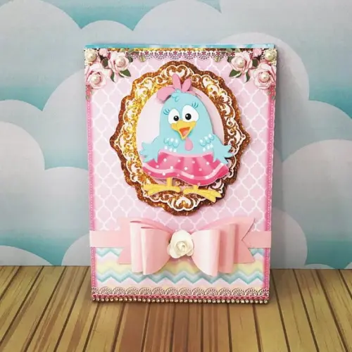 Arquivo de corte Galinha Pintadinha candy Studio/PDF/PNG