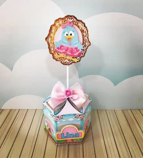Arquivo de corte Galinha Pintadinha candy Studio/PDF/PNG