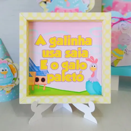 Arquivo de corte Galinha Pintadinha Studio/PDF
