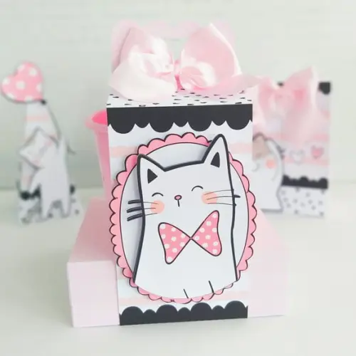 Arquivo de corte Gatinha cute Studio/PDF