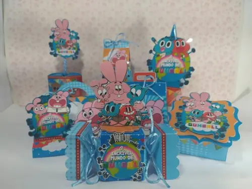 Arquivo de corte Gumball Studio/PDF/PNG