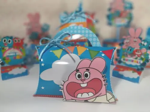 Arquivo de corte Gumball Studio/PDF/PNG
