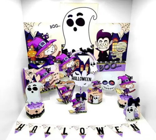 Arquivo de corte Halloween Studio/PDF/PNG