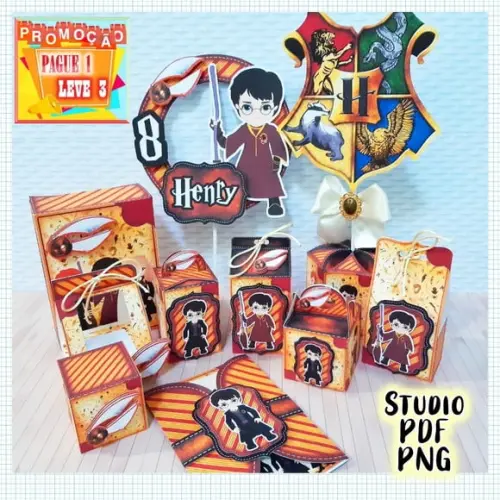 Arquivo De Corte Harry Potter *studio/pdf/png