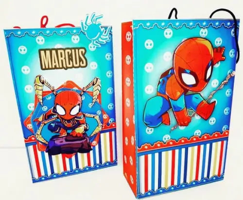 Arquivo de corte Homem Aranha Cute Studio/PDF
