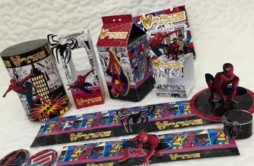 Arquivo de corte Homem Aranha Studio