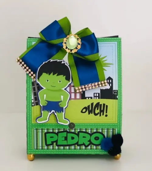 Arquivo de corte Hulk Cute Studio/PDF