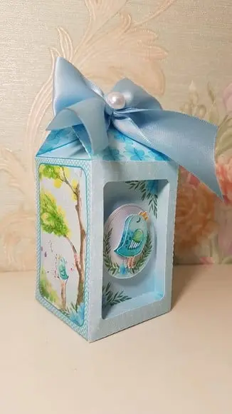 Arquivo De Corte Jardim De Passarinhos Azul Menino *studio