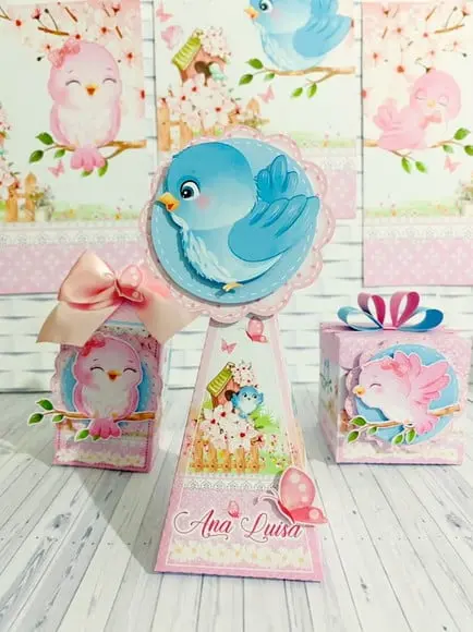 Arquivo de corte Jardim de Passarinhos Candy Studio/PDF