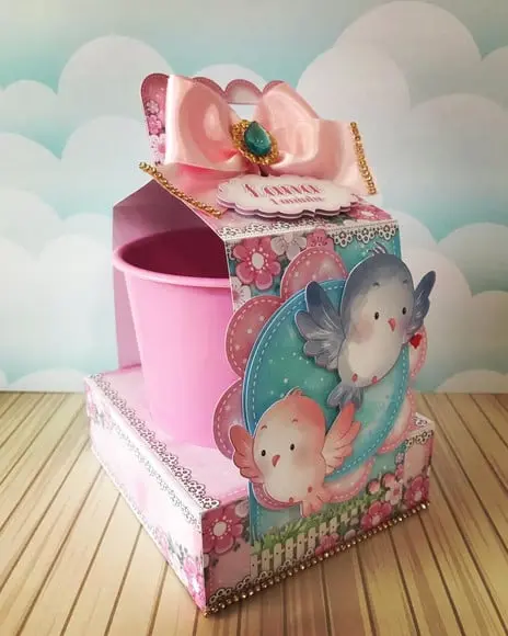 Arquivo de corte Jardim Passarinhos Studio/PDF/PNG