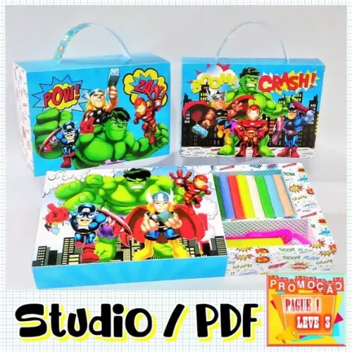 Arquivo de corte kit pintura Herois Studio/PDF