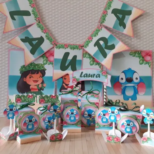 Arquivo de corte Lilo e Stitch Studio/PDF/PNG