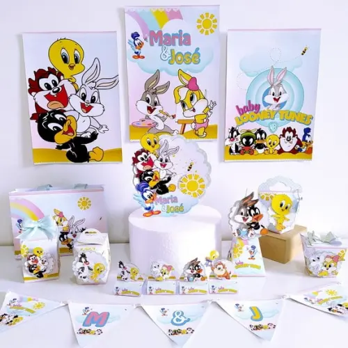 Arquivo de corte Looney Tunes Studio/PDF/PNG