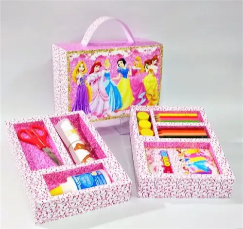 Arquivo de corte Maleta kit pintura Princesas Studio/PDF