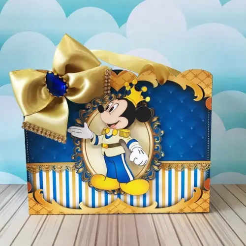 Arquivo de Corte Mickey Príncipe Realeza Studio/pdf