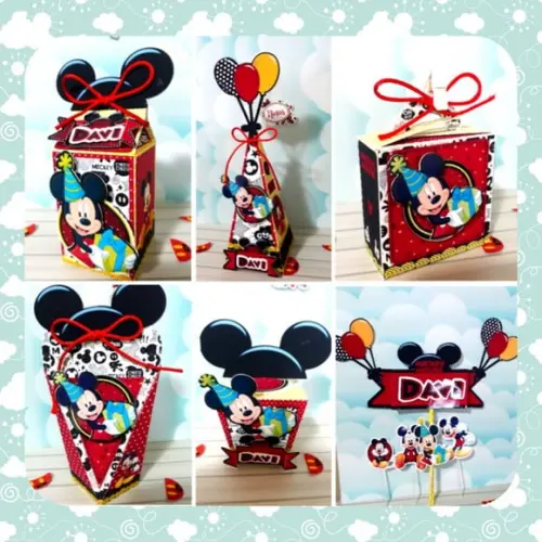 Arquivo de corte Mickey Studio/PDF/PNG
