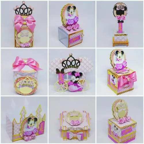 Arquivo de corte Minnie Rosa STUDIO