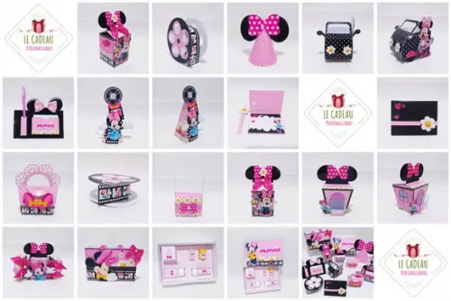 Arquivo de corte Minnie rosa Studio