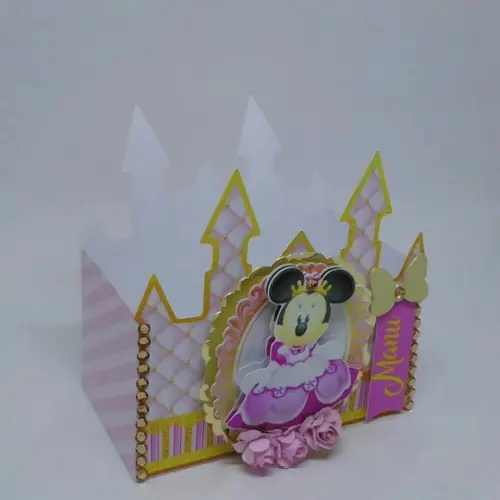 Arquivo de corte Minnie Rosa STUDIO