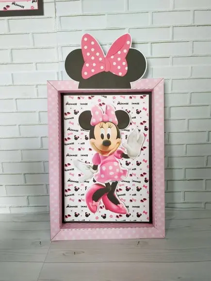 Arquivo de corte Minnie Rosa Studio/PDF