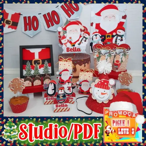 Arquivo de corte Natal *Studio/PDF
