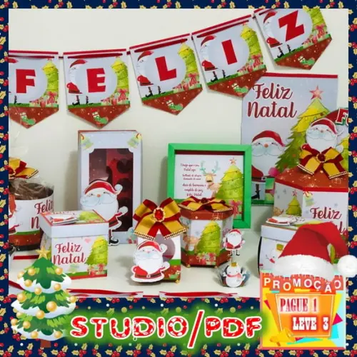 Arquivo de corte Natal *Studio/PDF*