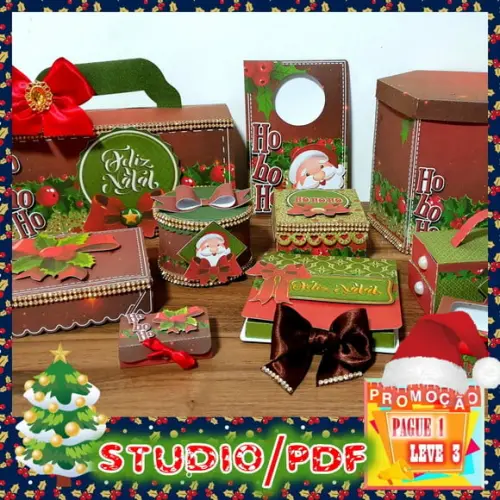 Arquivo de corte Natal *Studio/PDF*