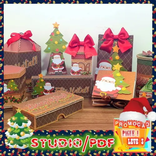 Arquivo de corte Natal *Studio/PDF*