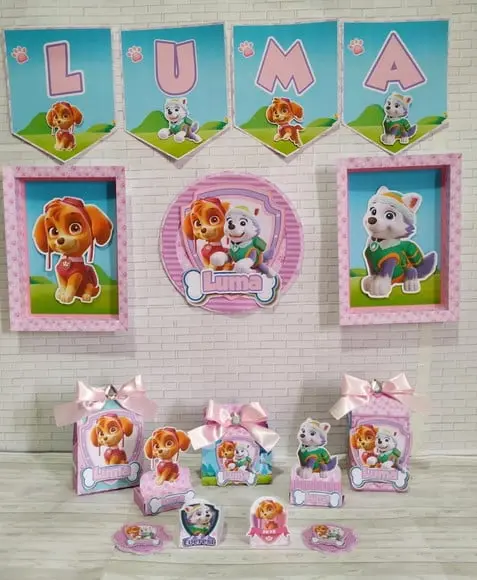 Arquivo de corte Patrulha Canina Menina Studio/PDF/PNG