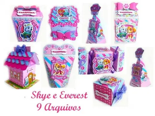 Arquivo de corte Patrulha Canina Rosa Studio