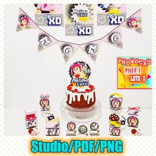 Arquivo de corte PKXD - PK XD Menina