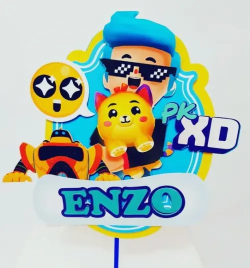 Arquivo de corte PKXD Menino Studio e PDF