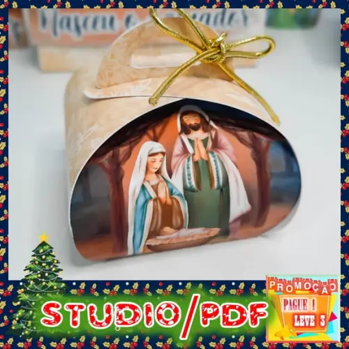 Arquivo de corte Porta Bombom de Natal