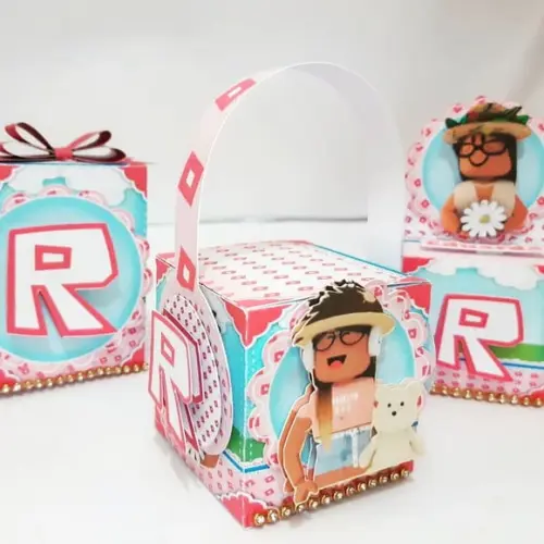 Arquivo de corte Roblox Rosa STUDIO/PDF
