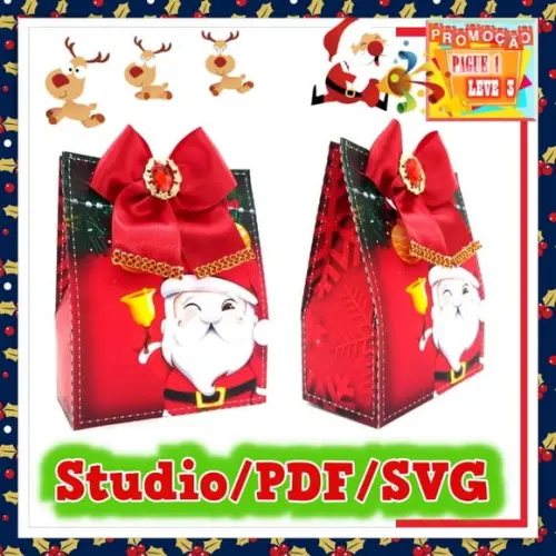 Arquivo de corte Sacola Natal