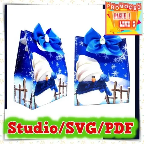 Arquivo de corte Sacola Natal